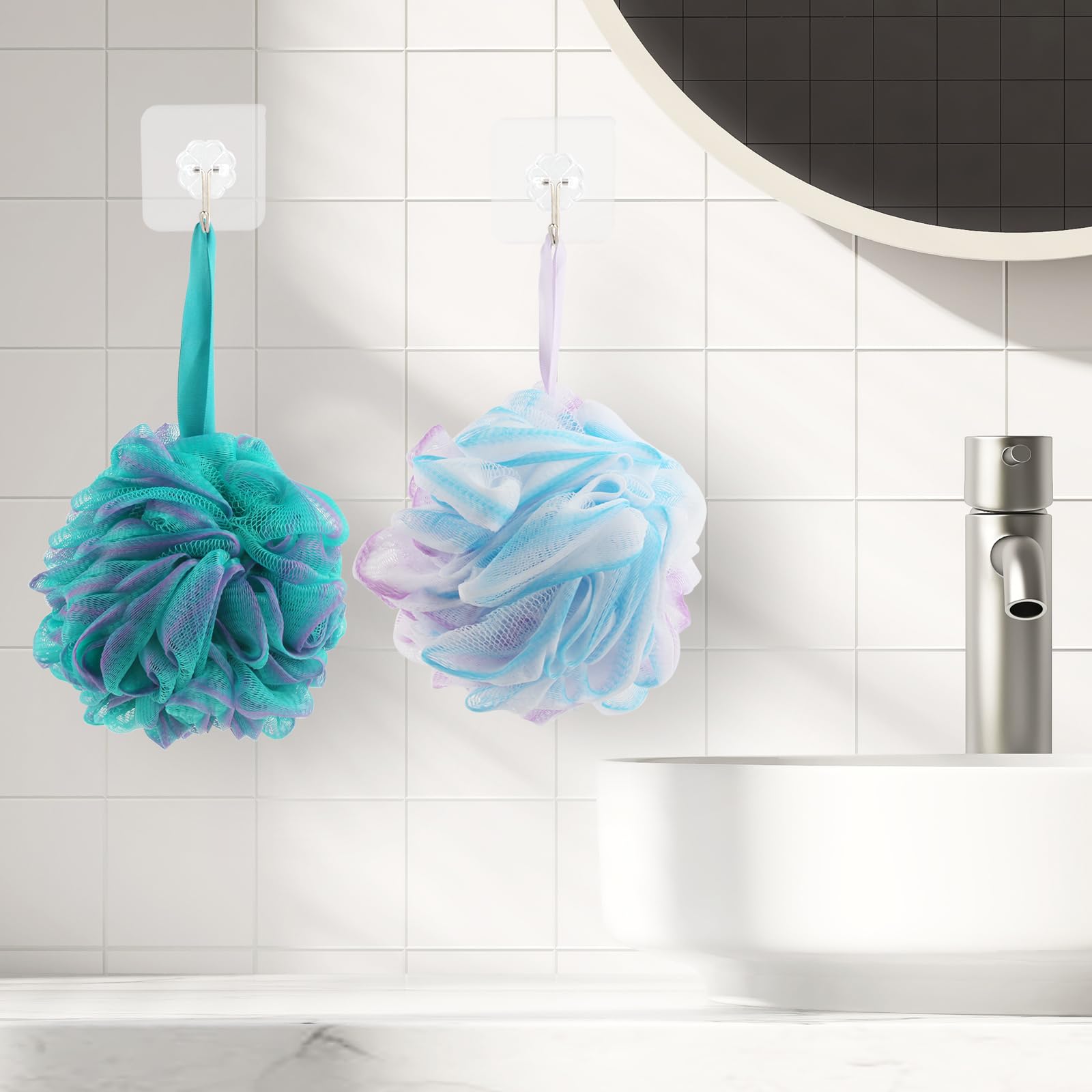 Fu Store esponja de lufa suave exfoliante para poros limpios
