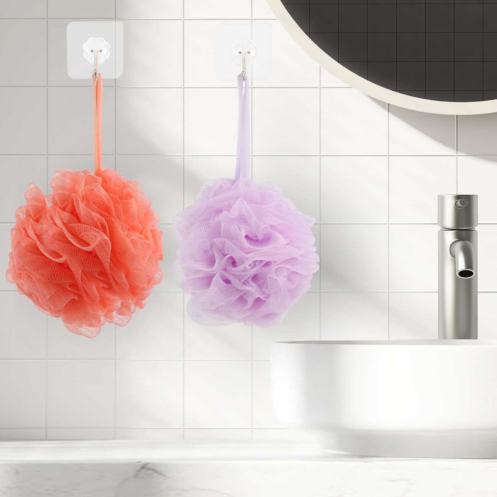 Fu Store esponja lufa naranja para ducha limpia poros