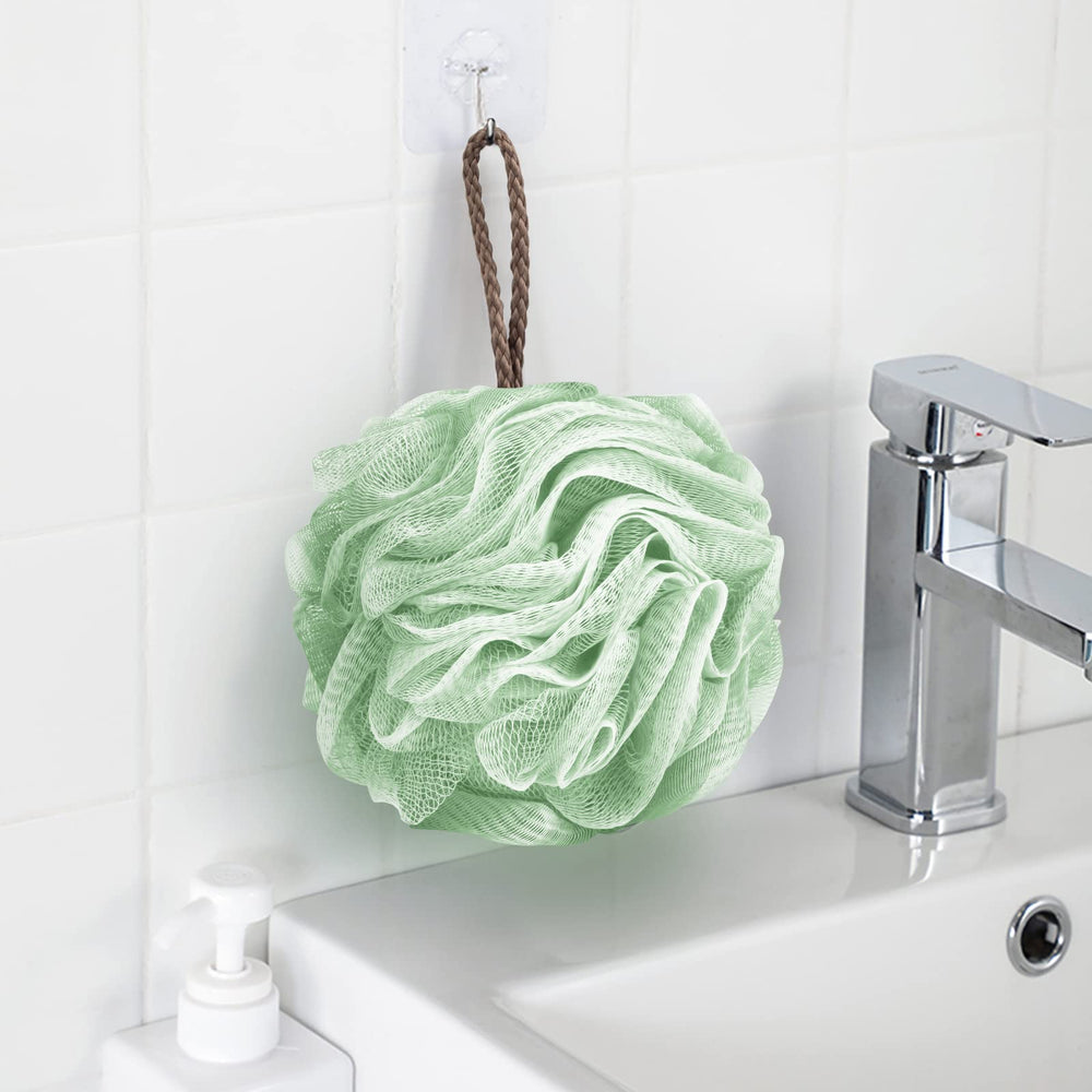 Fu Store esponja lufa, colgante para secado practico en la ducha