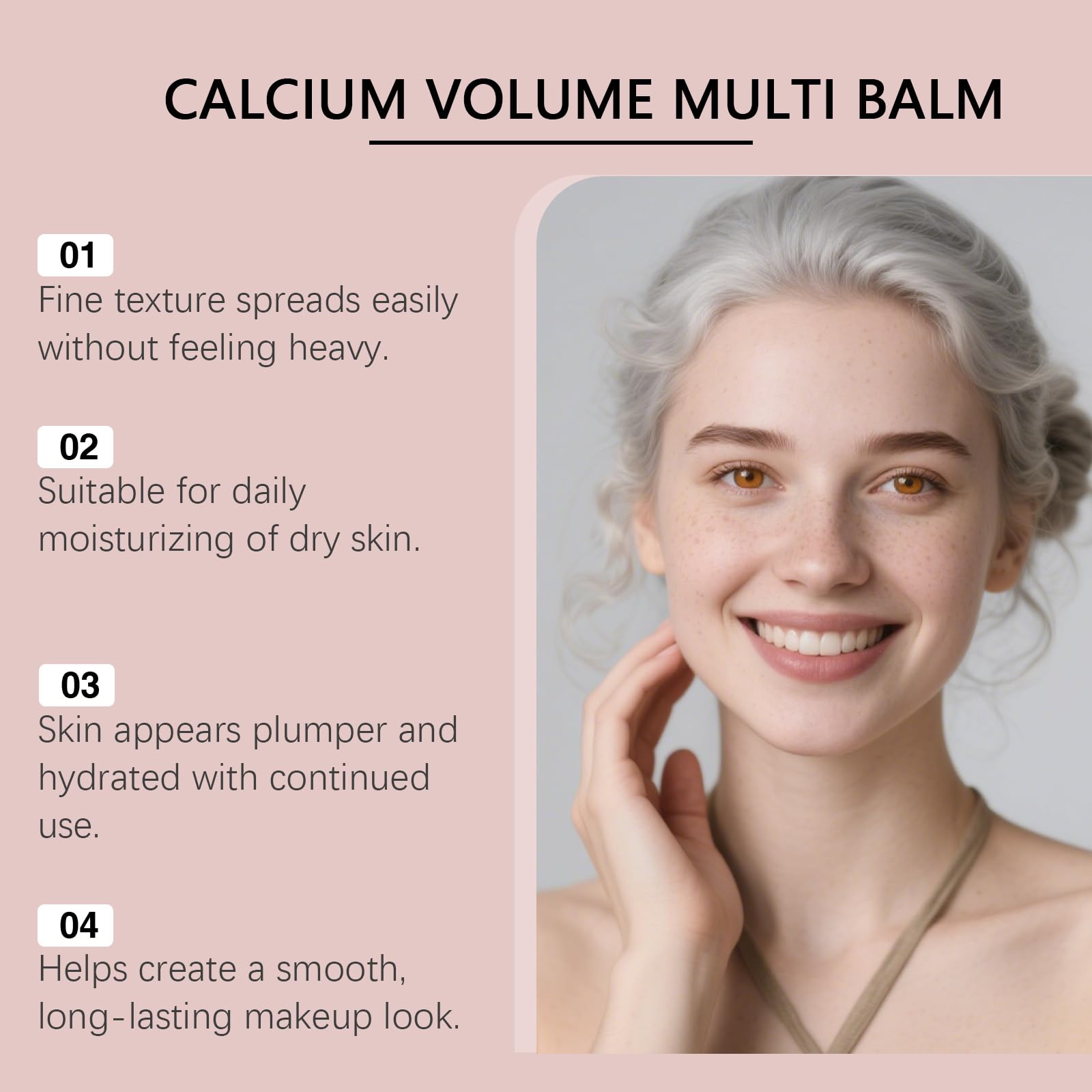 FullMeet Calcium Multi Balm ofrece dispersión rápida durante el día