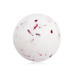 Bomba de baño Fumgranth rosa leche para relajación sensorial en casa.