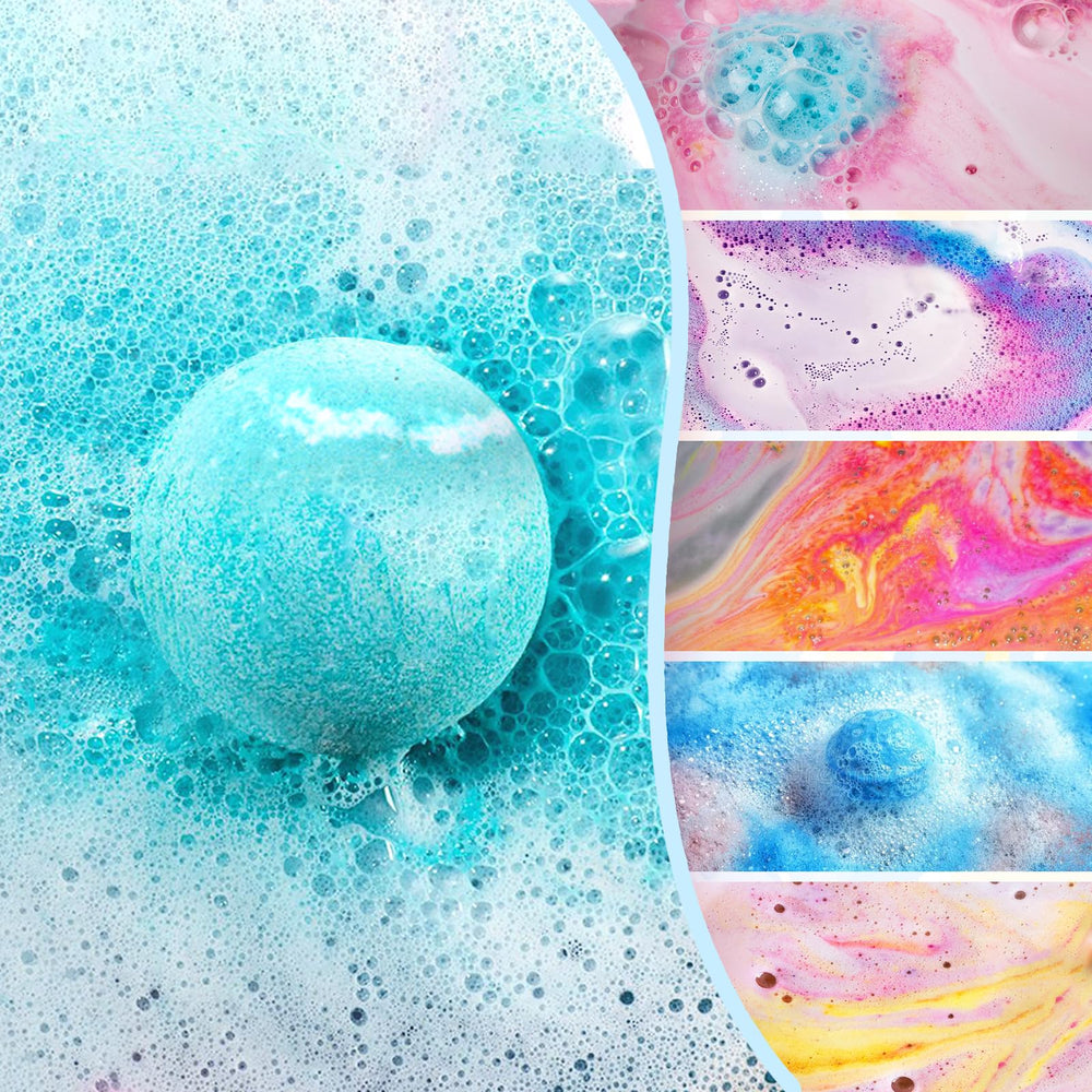 Funcrevity bombas de baño que no manchan la tina.