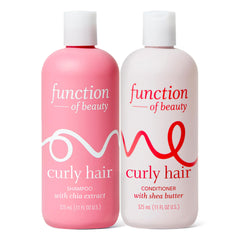 Function of Beauty champú curly definición para rizos definidos y con brillo.