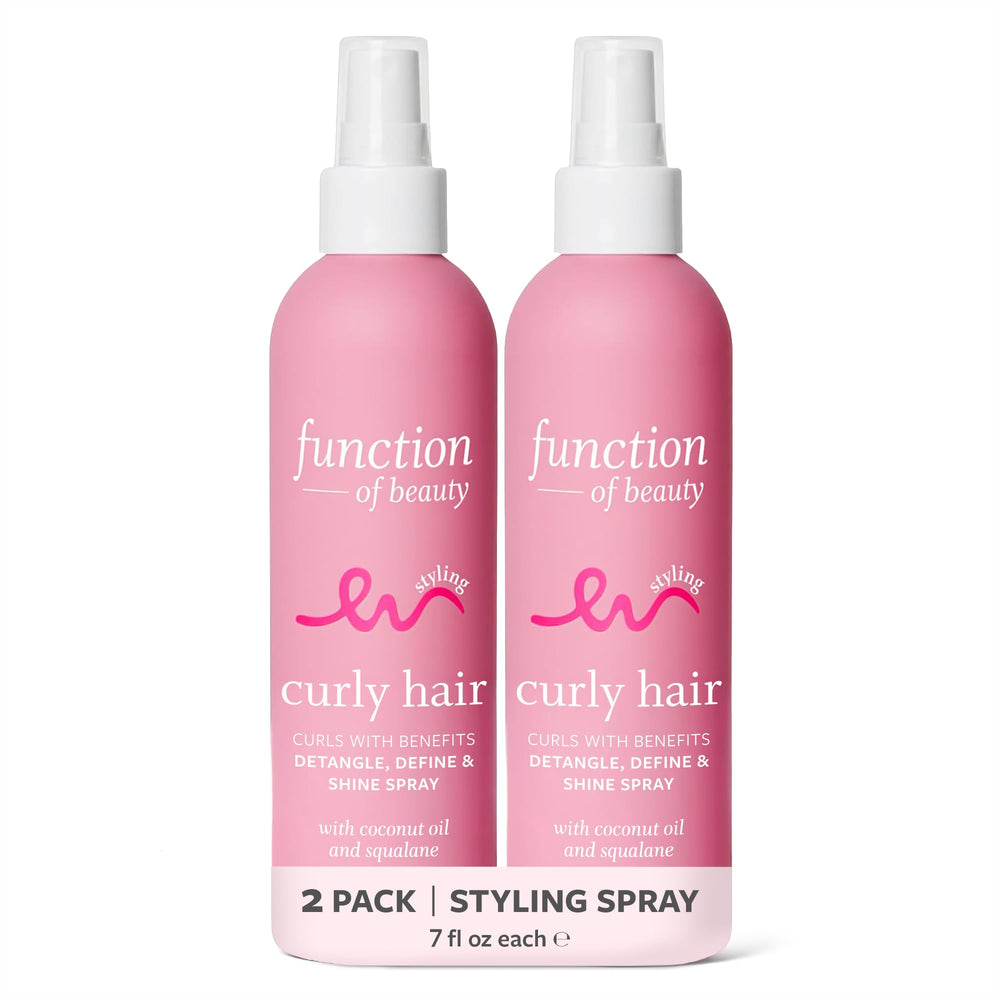 Function of Beauty para rizos: desenreda y define con brillo suave.
