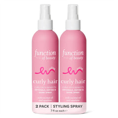 Function of Beauty para rizos: desenreda y define con brillo suave.