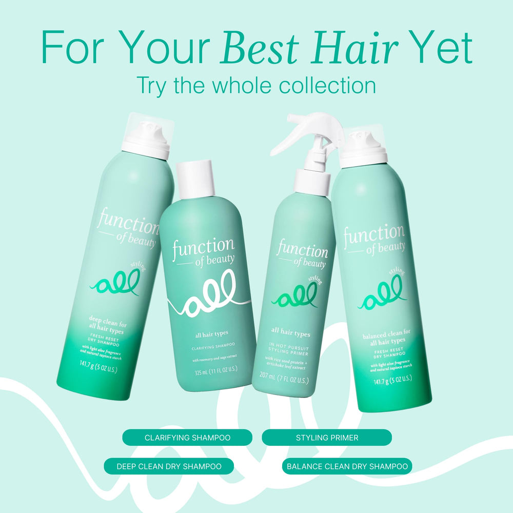 Function of Beauty In Hot Pursuit: brillo suave y control del frizz diario