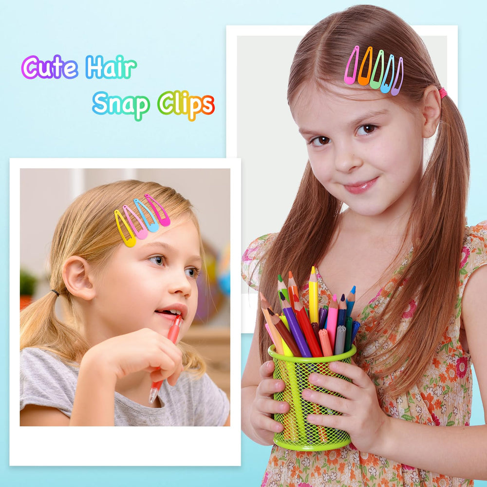 Presillas metálicas Funtopia duraderas con acabado vibrante para uso diario.