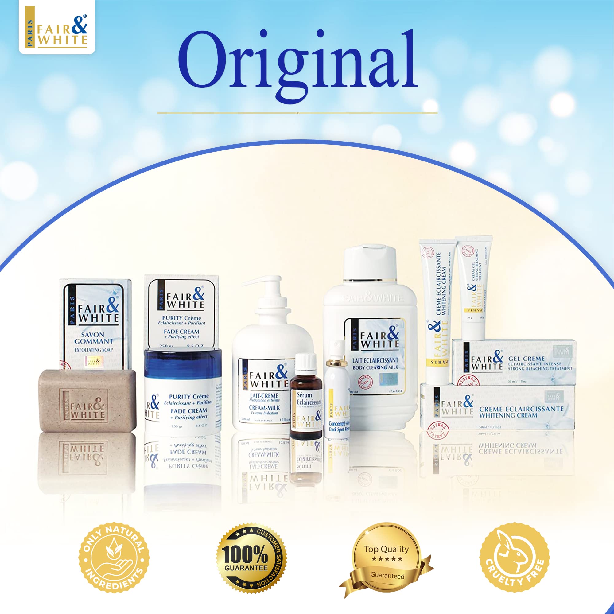 Piel hidratada y tono más uniforme con crema F&W iluminadora.