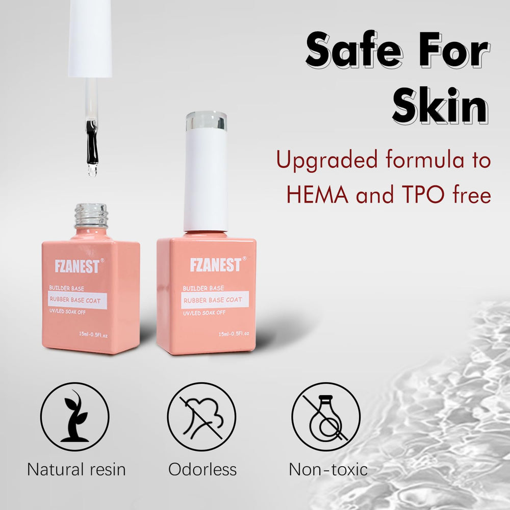FZANEST Gel constructor extensión rápida: aplicación suave.