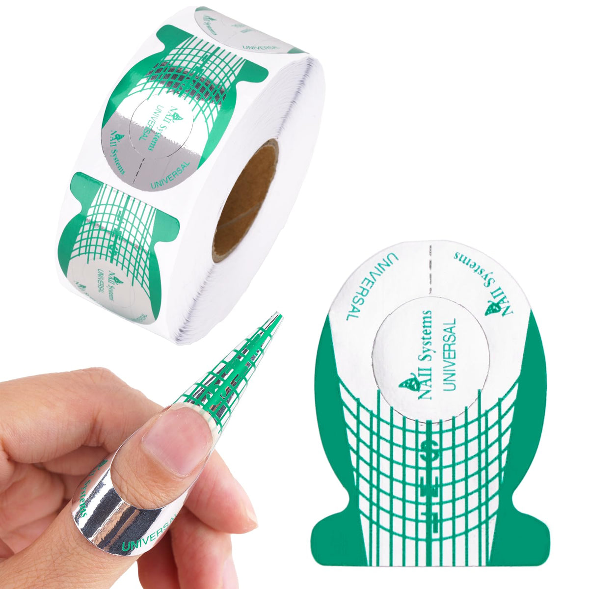 G2PLUS formas para uñas con gel de construcción, 500 piezas, ideales para casa