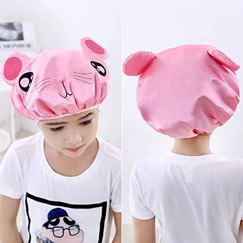 G2PLUS Gorro con patrones de dibujos animados a prueba de desvanecimiento, reutilizable.