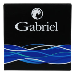 Gabriel Cosmetics polvo mineral prensado frente: acabado mate suave y natural.