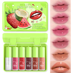 GADMLURY conjunto brillo labial 6 colores para combinar con cualquier estilo