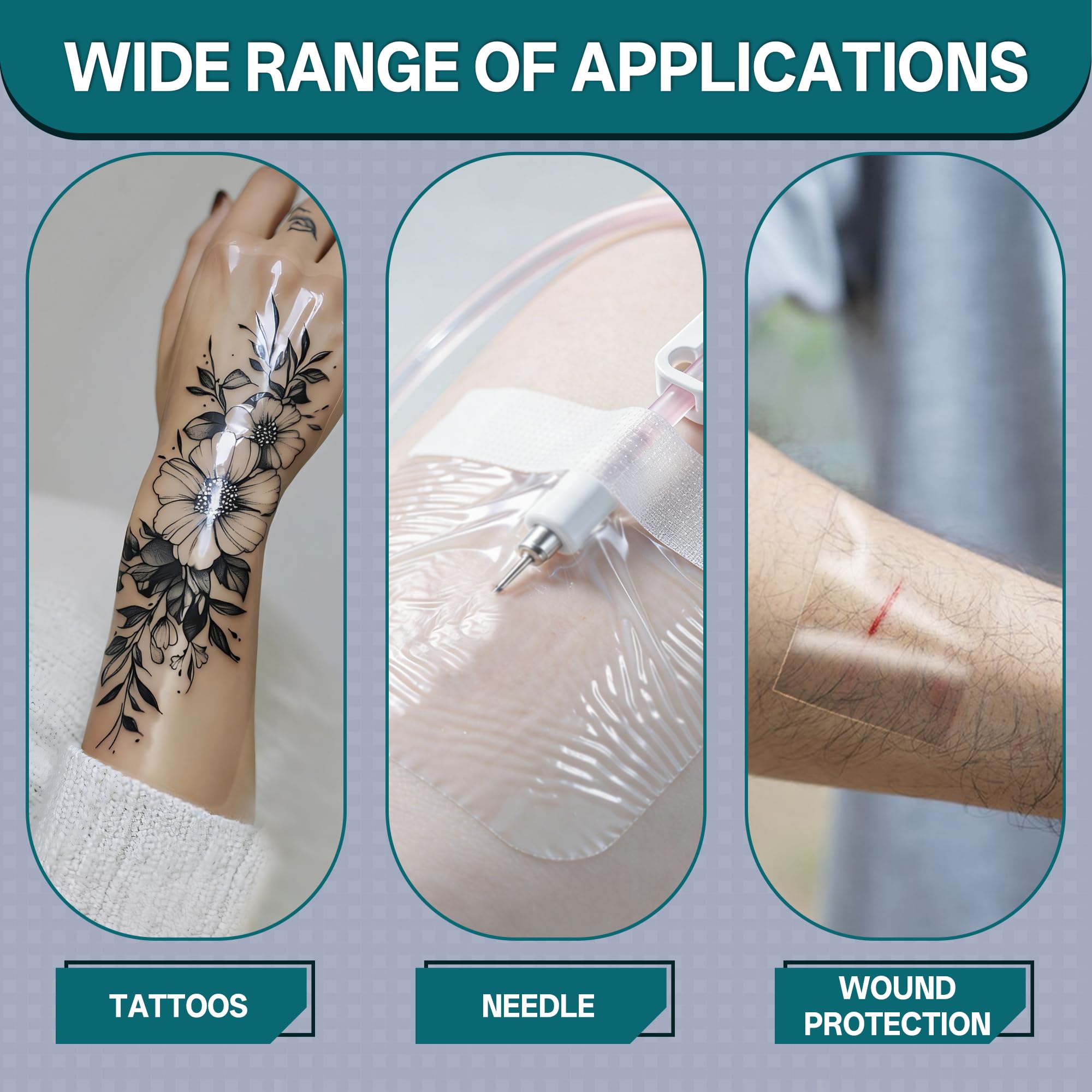 GAGATOAD Tattoo Wrap de cuatro pulgadas ofrece cobertura estable y duradera