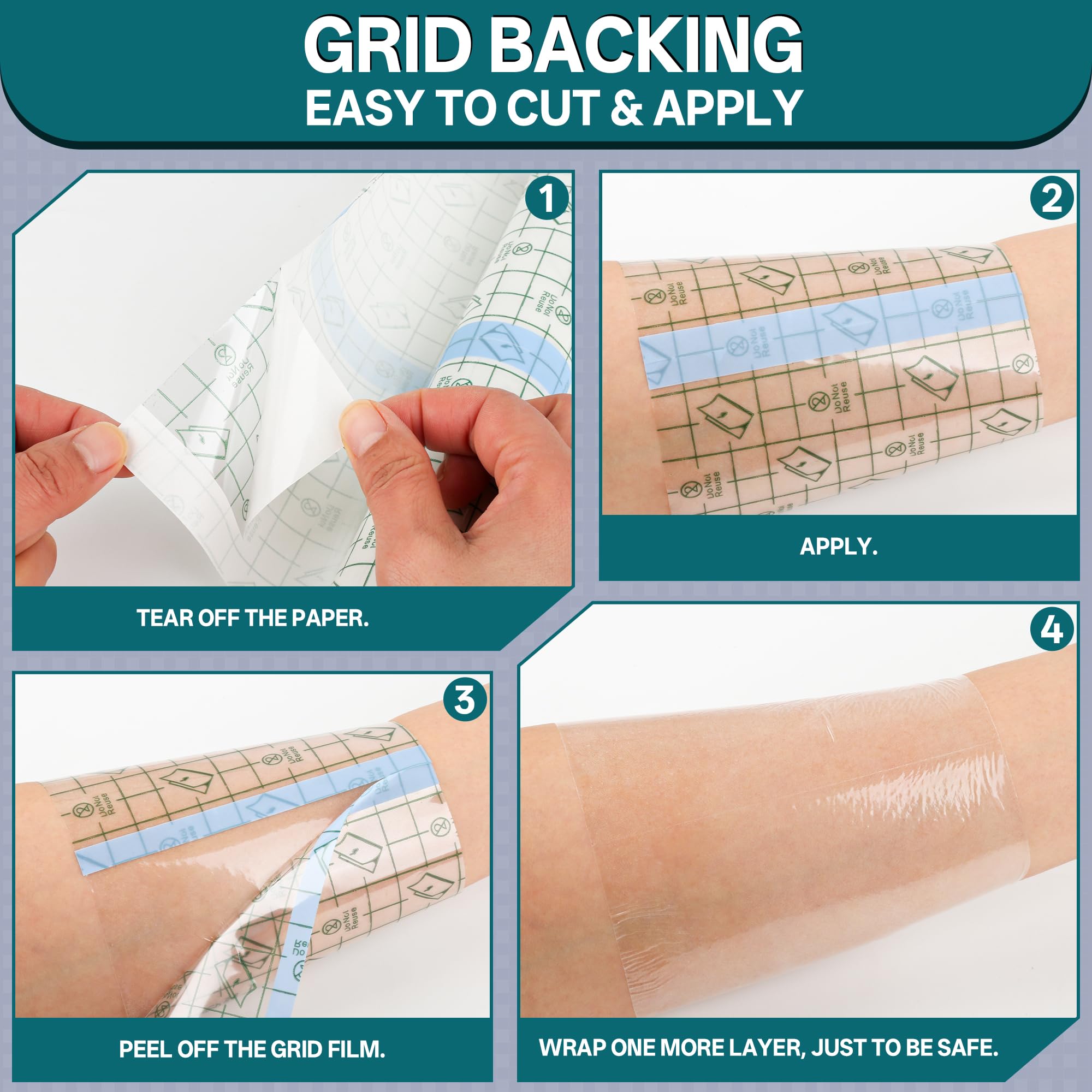 GAGATOAD Tattoo Wrap uso multipropósito protege piel y heridas menores
