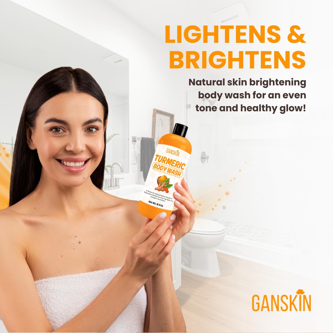 Ganskin Curcuma: uso diario para piel suave y nutrida