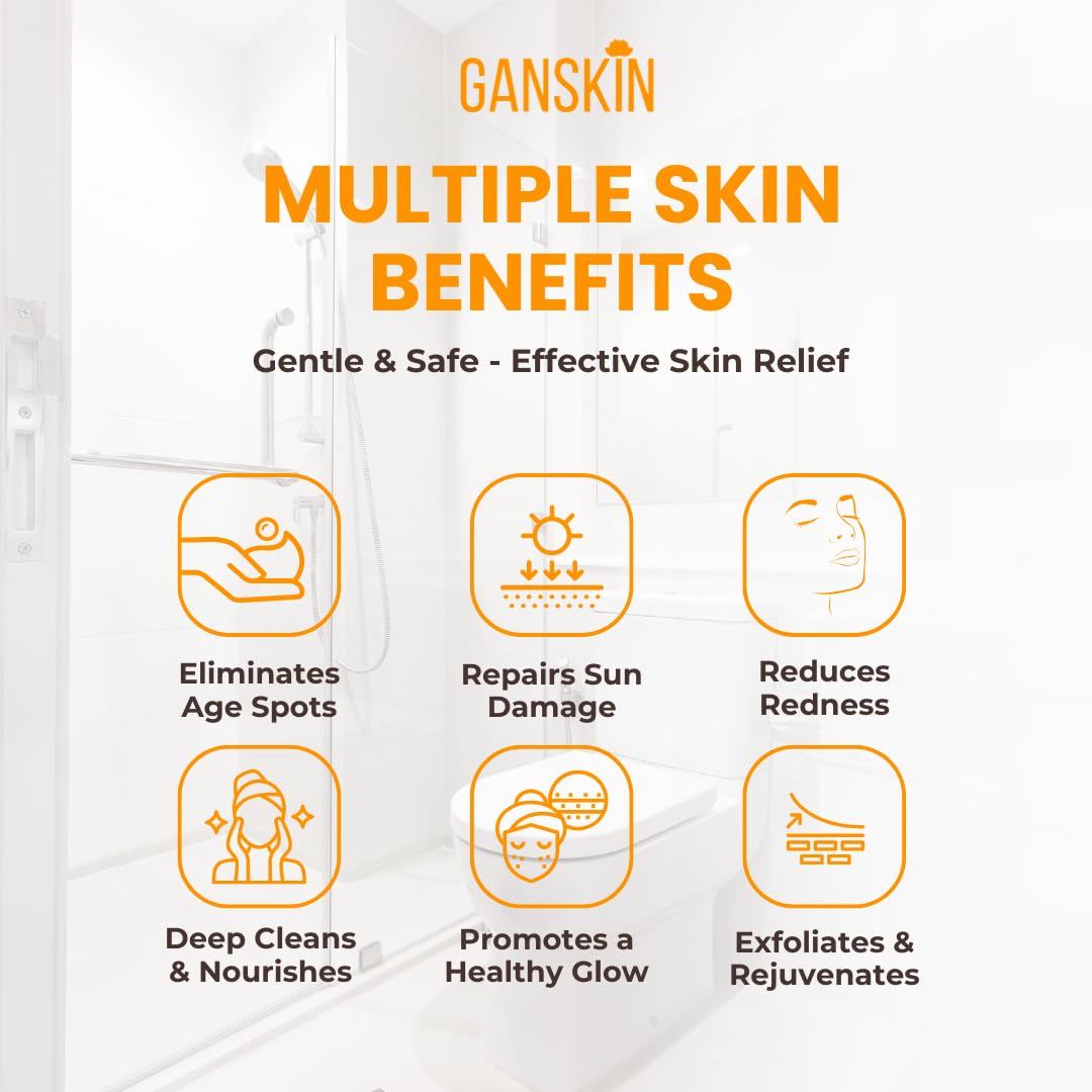 Ganskin Curcuma: mascarilla corporal para uso rápido durante la ducha
