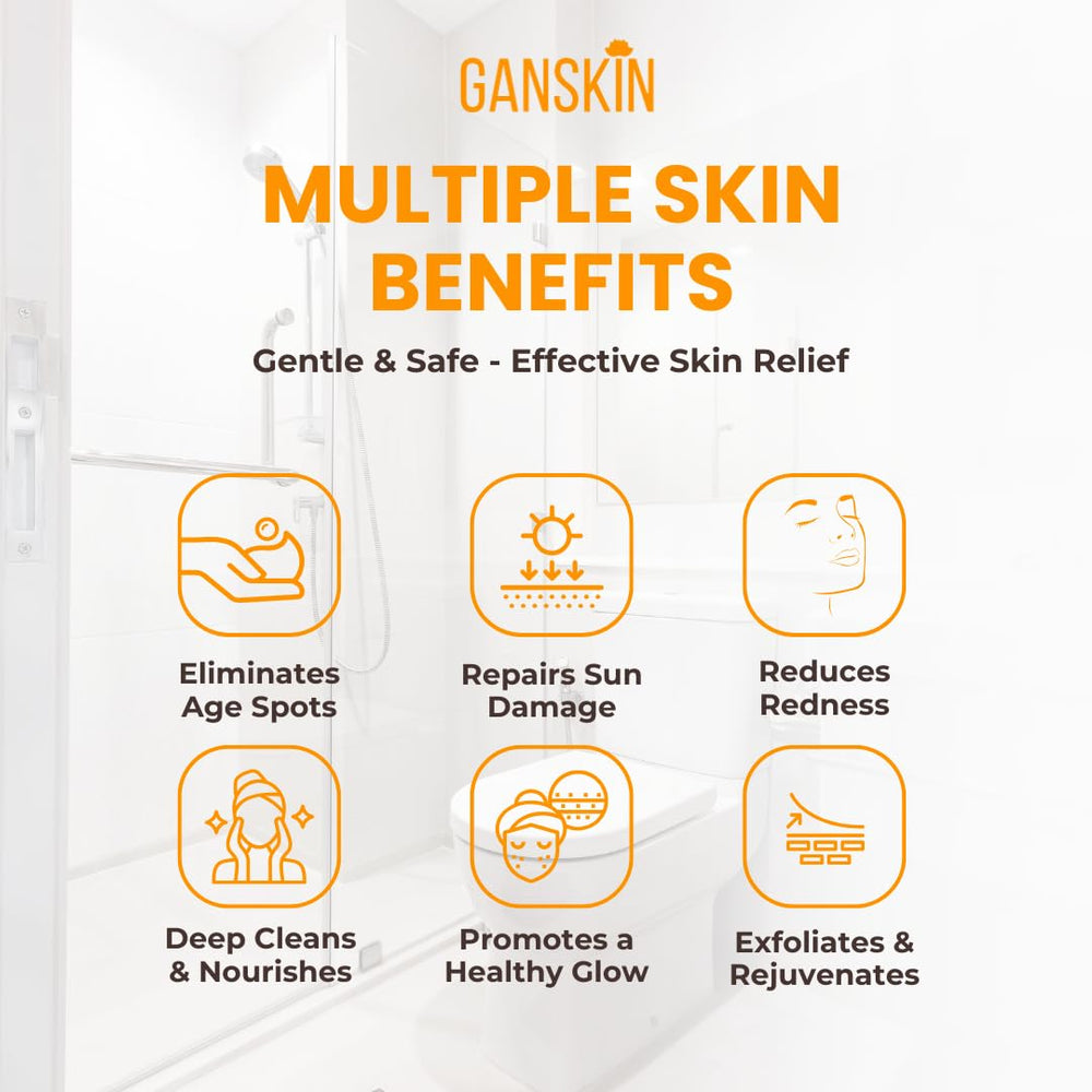 Ganskin Curcuma: mascarilla corporal para uso rápido durante la ducha