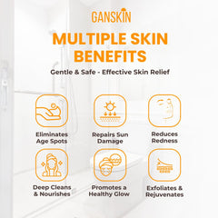 Ganskin Curcuma: mascarilla corporal para uso rápido durante la ducha