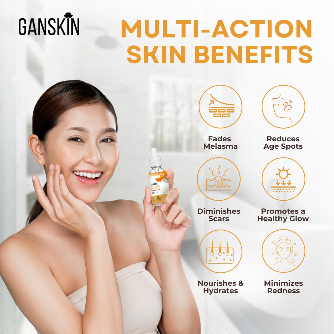 Ganskin serum ácido kojico para cara y cuerpo.