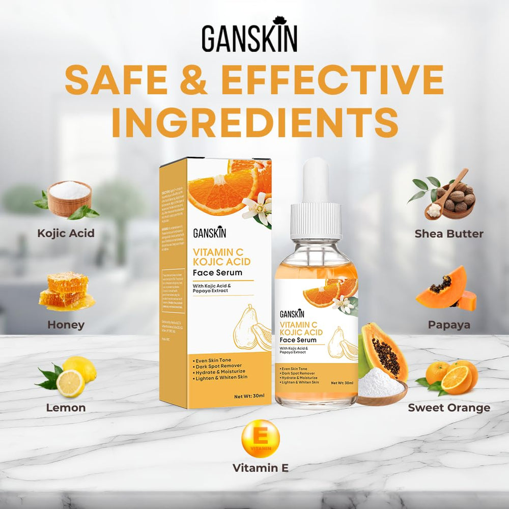 Ganskin serum ácido kojico para piel propensa a manchas.