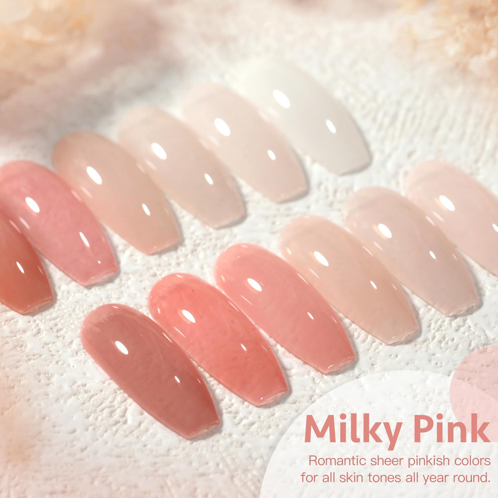 GAOY Esmalte gel translúcido se aplica en capas para mayor flexibilidad de color