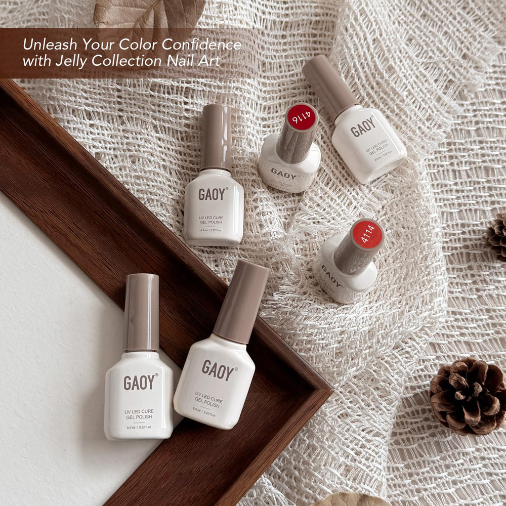 GAOY capa base esmalte gel, base duradera para manicuras duraderas.