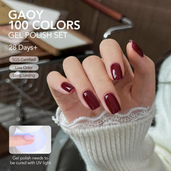 GAOY capa-mate uñas, acabado suave y moderno.