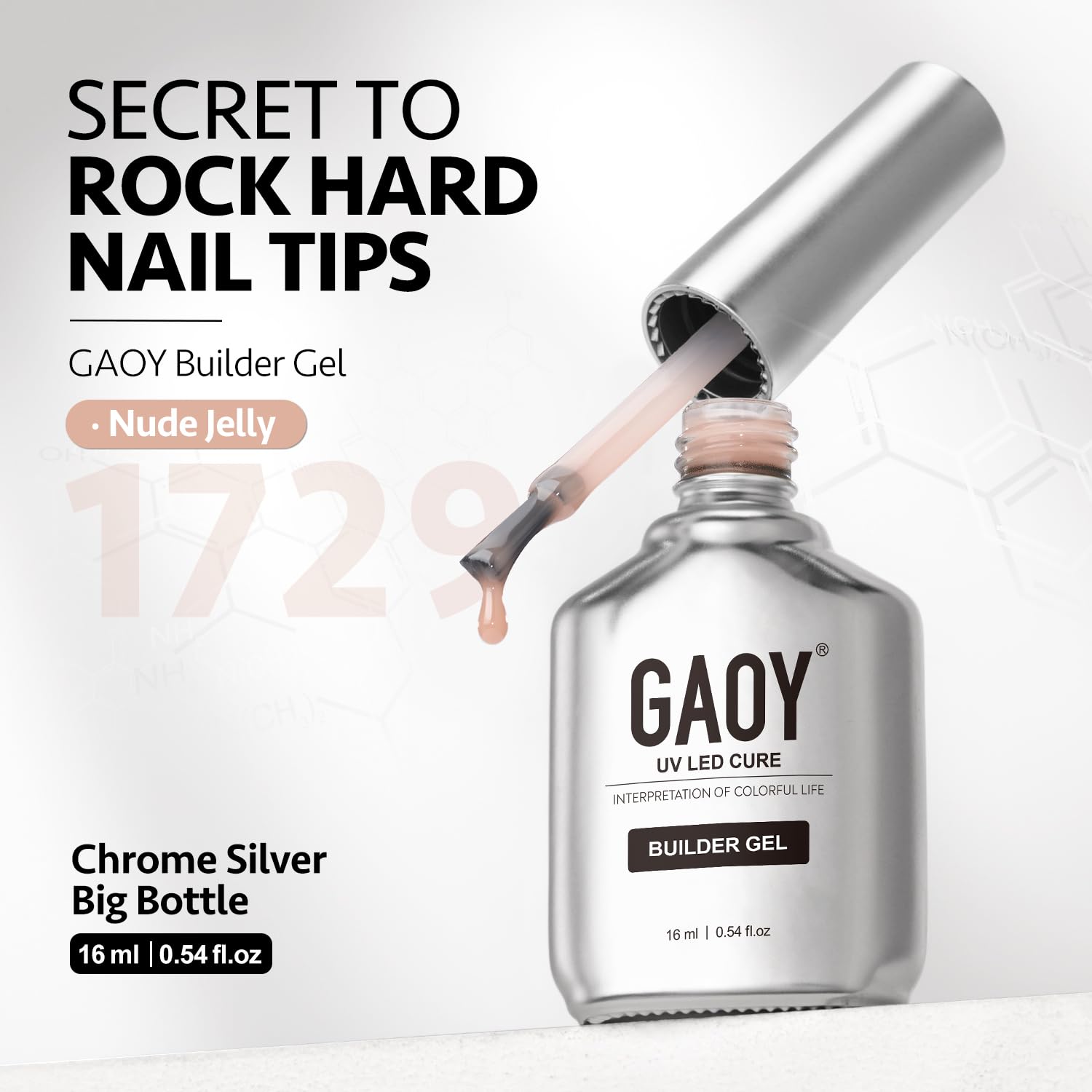 GAOY contenido del paquete de gel de 16 ml listo para usar