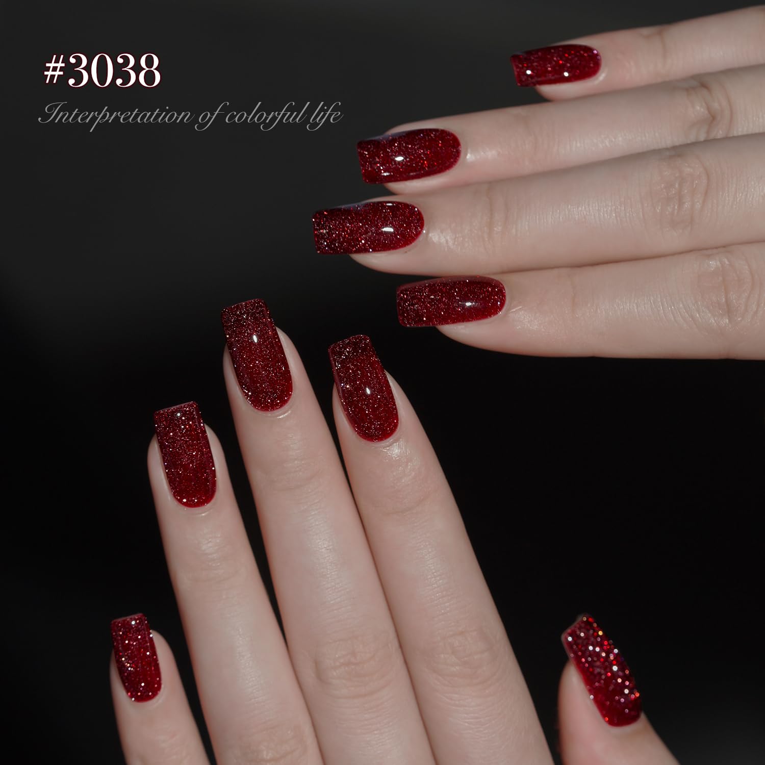 GAOY curado UV 60 segundos: manicura rápida y secado completo.