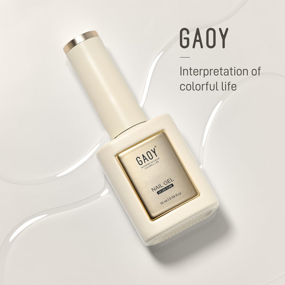GAOY diseno-metalico-champan añade estilo elegante al kit de uñas
