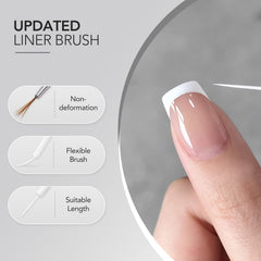 GAOY set de esmalte en gel Art Liner para manicura casera.