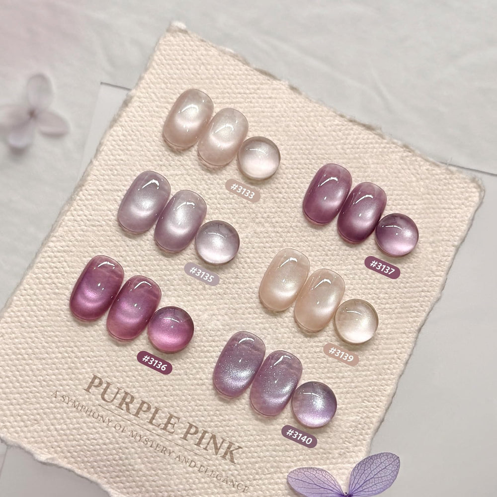GAOY esmalte gel con brillos en 6 colores para uñas duraderas