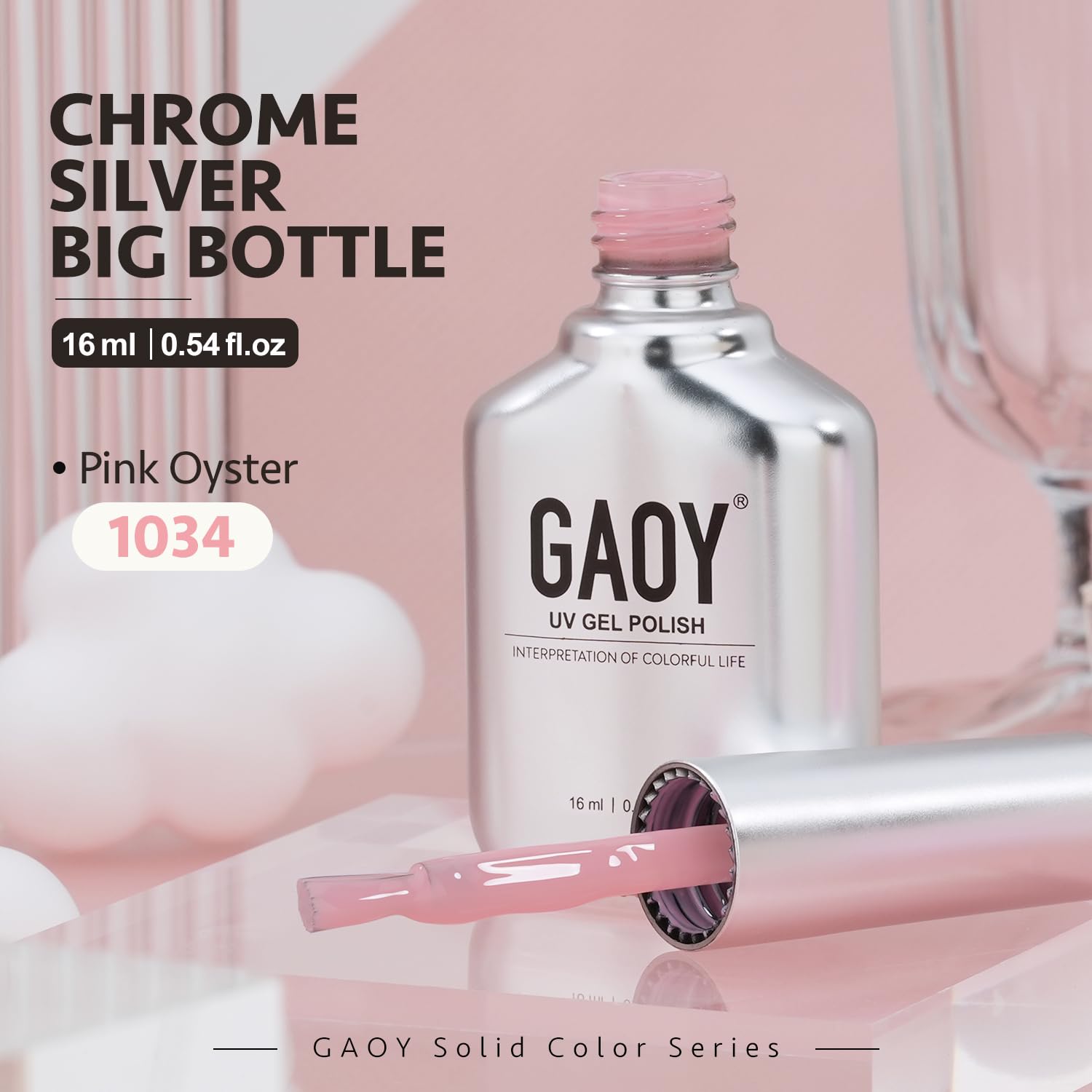GAOY esmalte gel para uso doméstico con secado rápido y resultados profesionales.