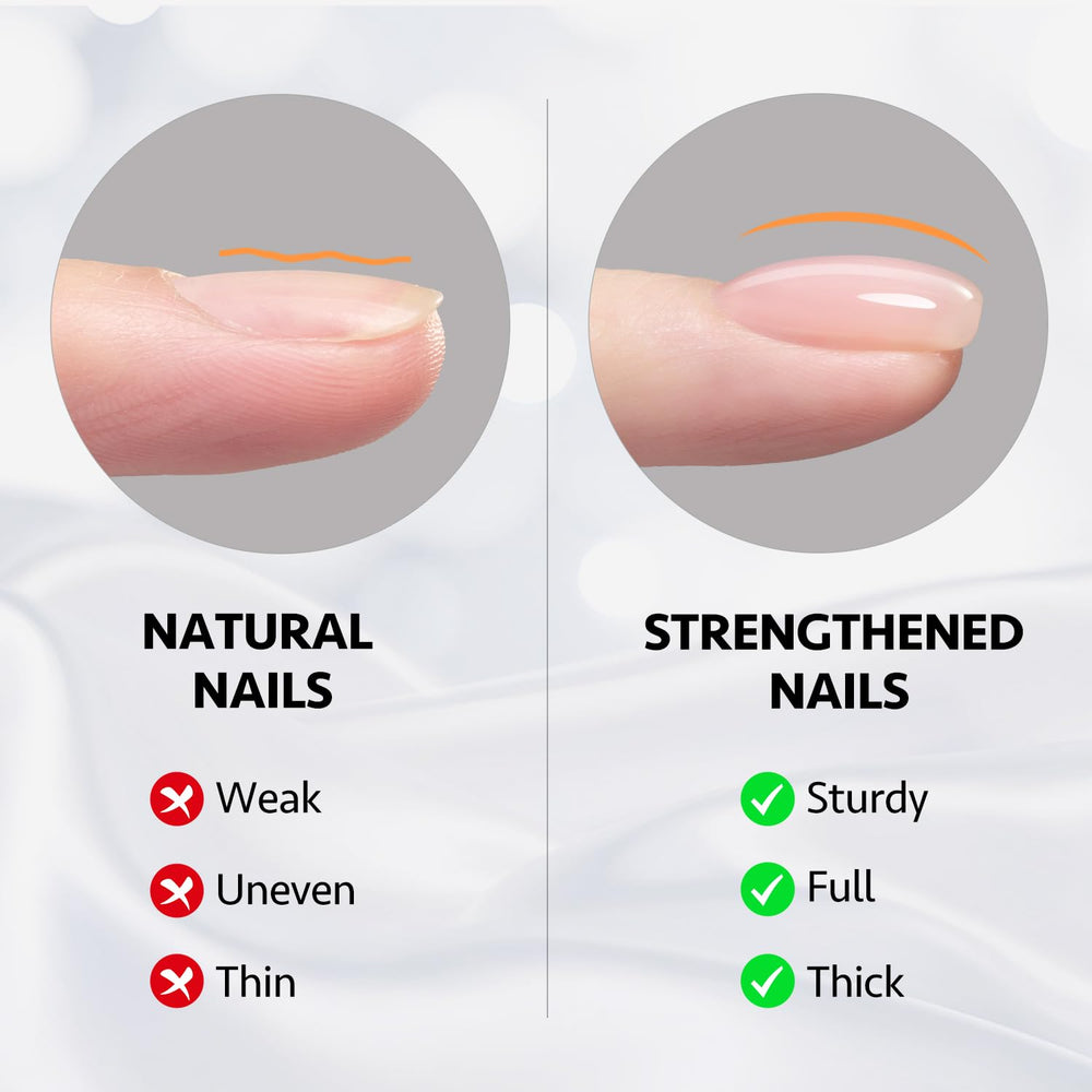 GAOY gel constructor uñas: aplicación con brocha para capa suave.