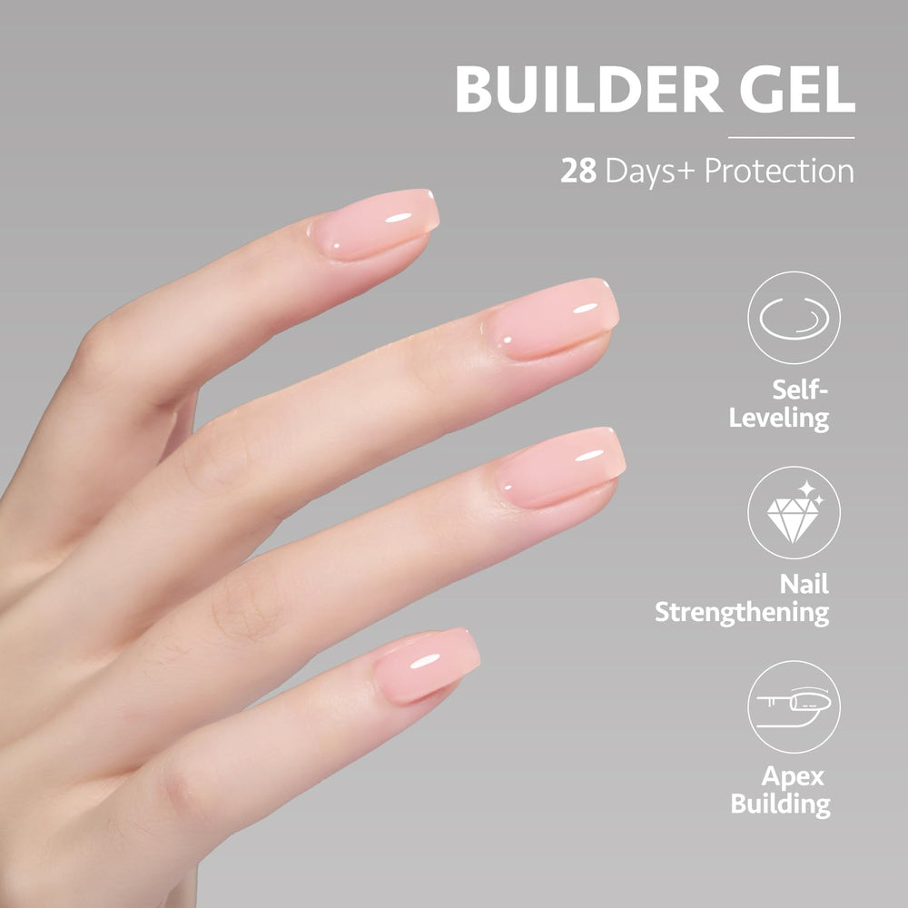 GAOY gel constructor uñas: necesita capa base para adherencia estable.