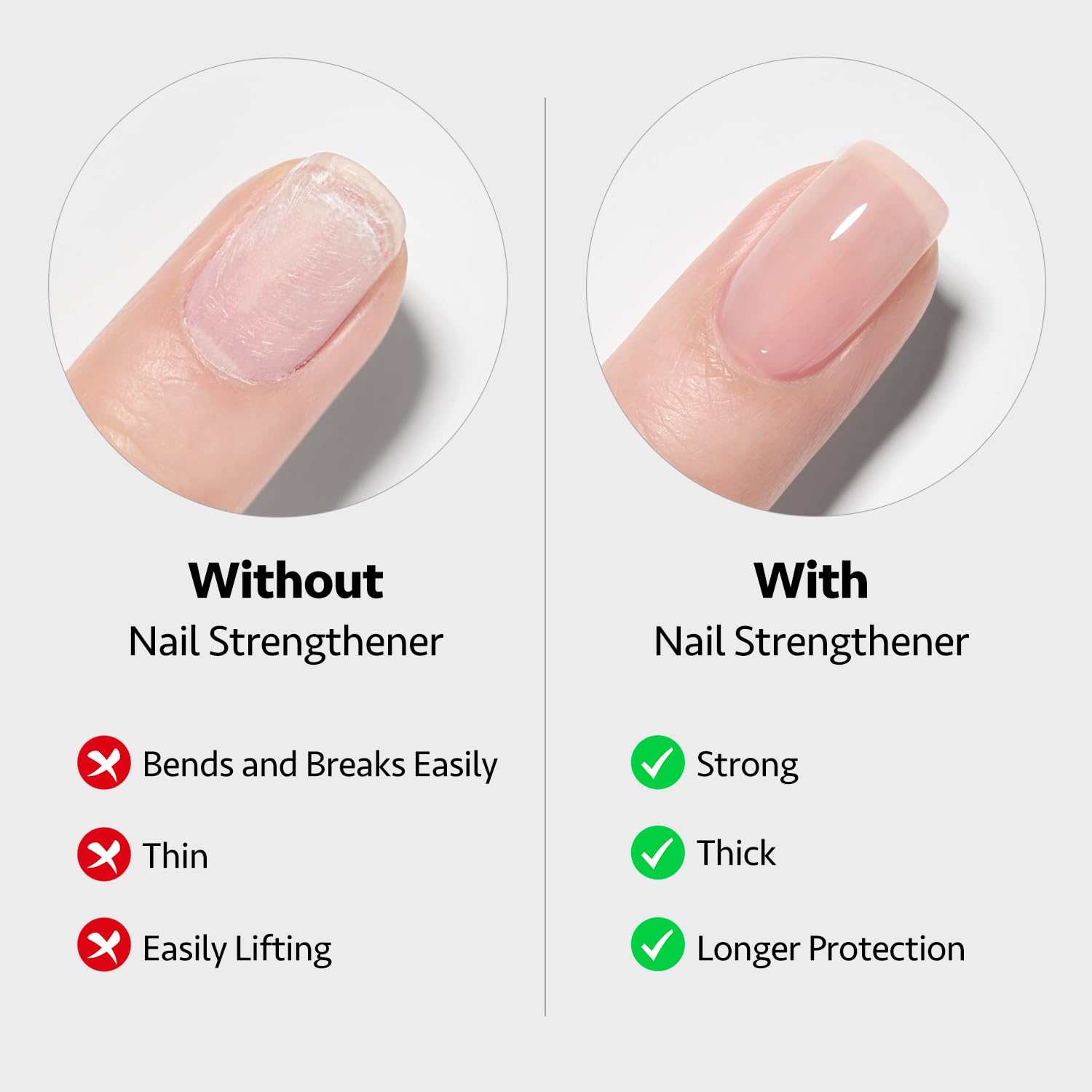 GAOY Manicura Gel: duración de hasta 4 semanas.
