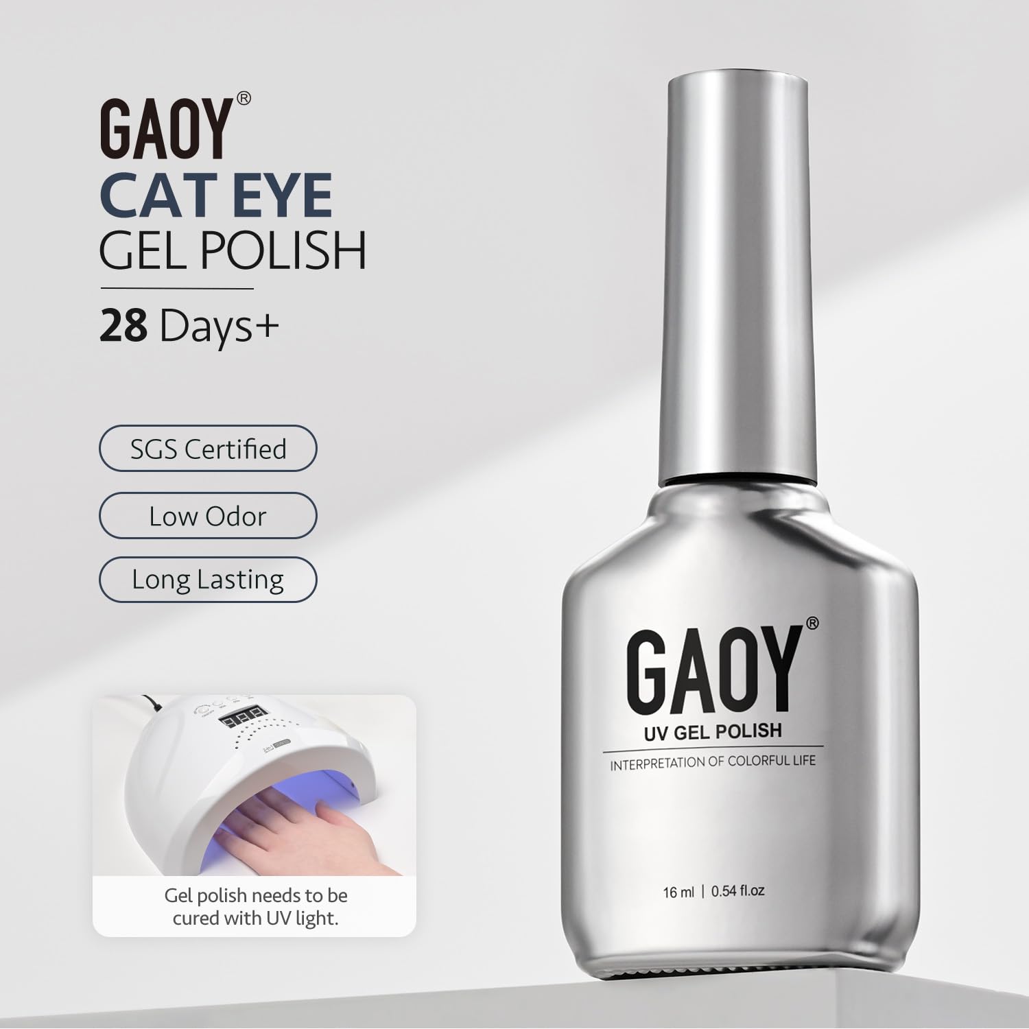 GAOY muestra de esmalte para pruebas rápidas