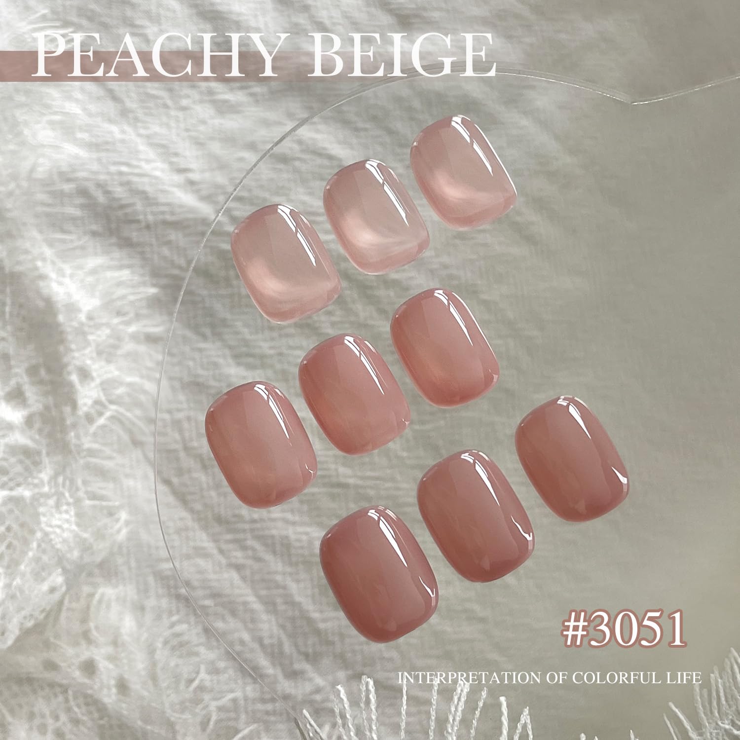 GAOY Nude Jelly Gel envase de 16 ml para uso doméstico.