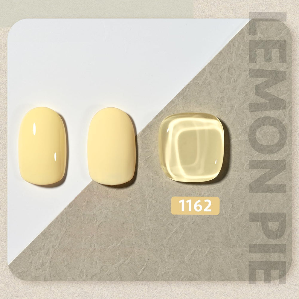 GAOY Pastel Gel Lemon Pie en dos capas para un acabado suave.