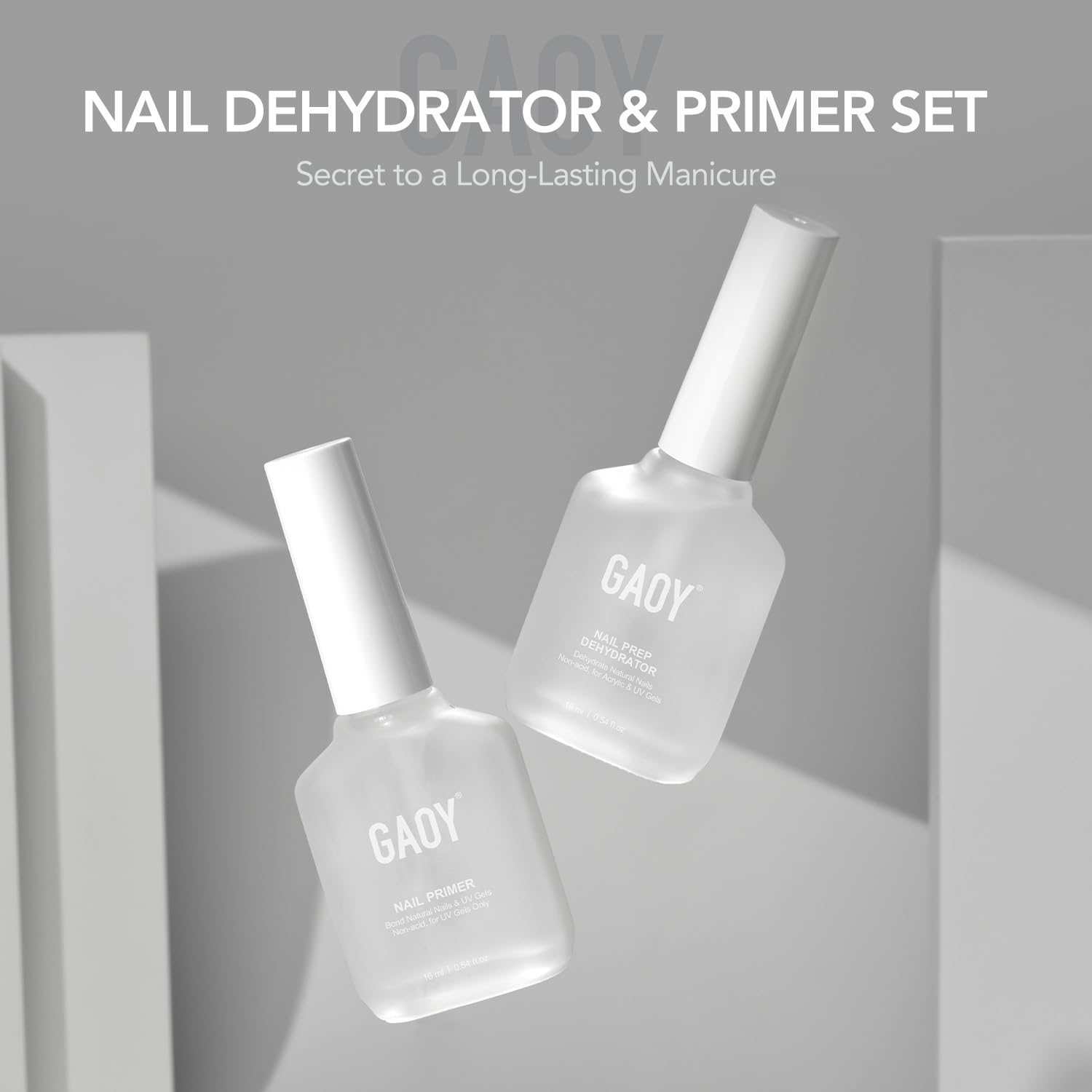 GAOY preparación de uñas en casa para un acabado profesional.