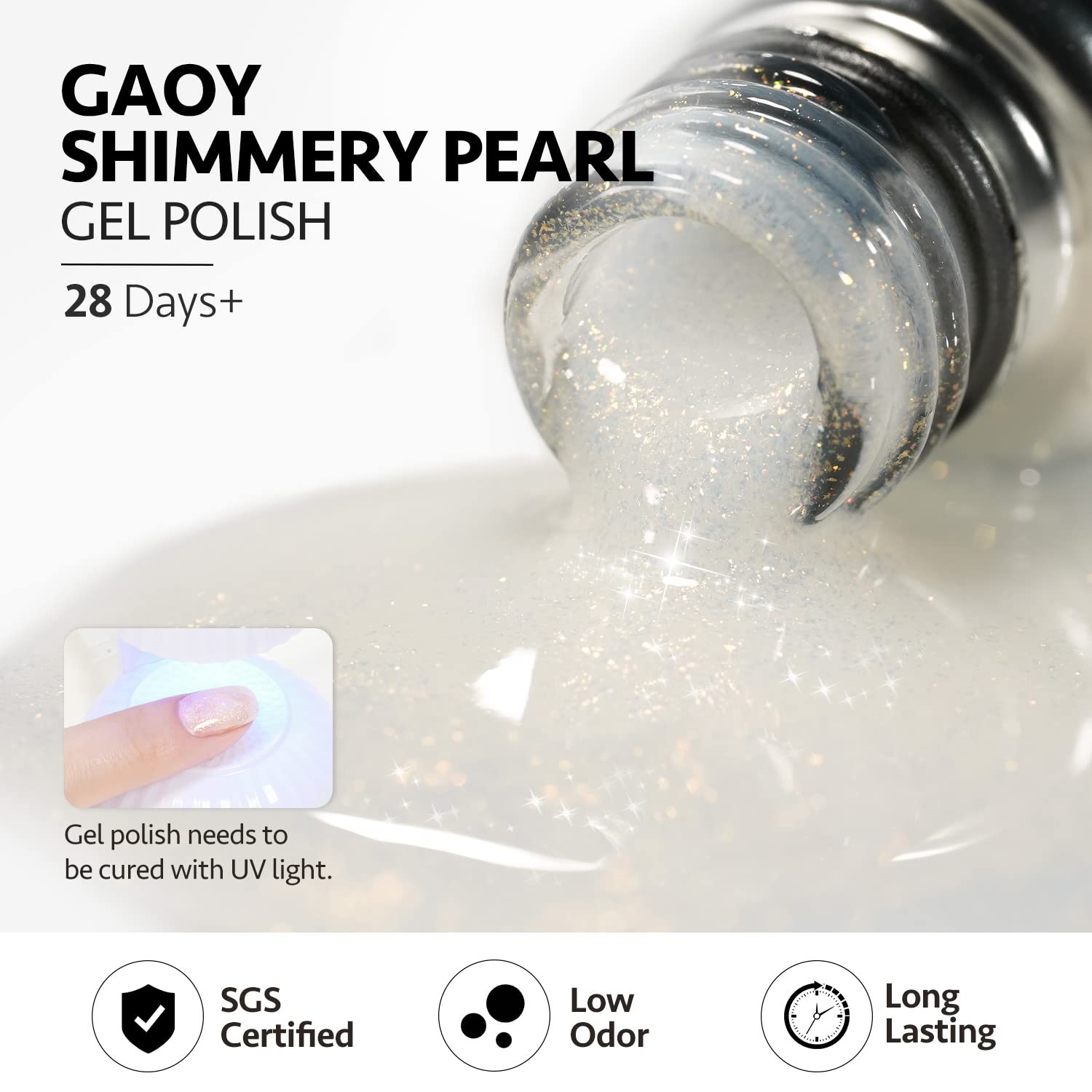 GAOY gel con aroma reducido, cómodo para uso en casa.