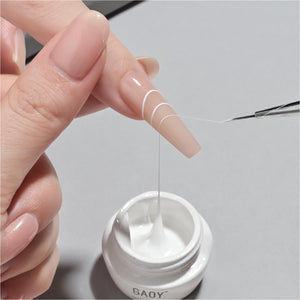 GAOY Spider Gel para líneas finas en uñas, ideal para trazos nítidos.