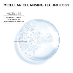 Garnier Tecnología micelar que atrapa suciedad y grasa sin frotar.