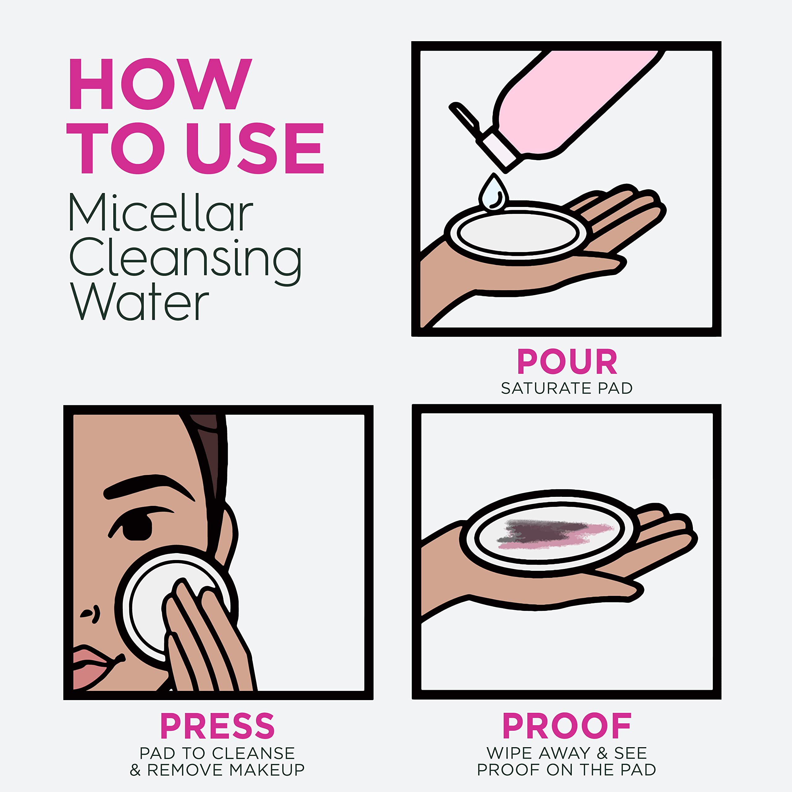Garnier Agua Micelar Rosa para todo tipo de piel: desmaquilla y hidrata.
