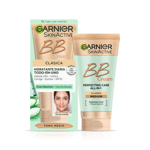 Garnier BB Natural Skin 50ml: empaque halftone para acabado natural