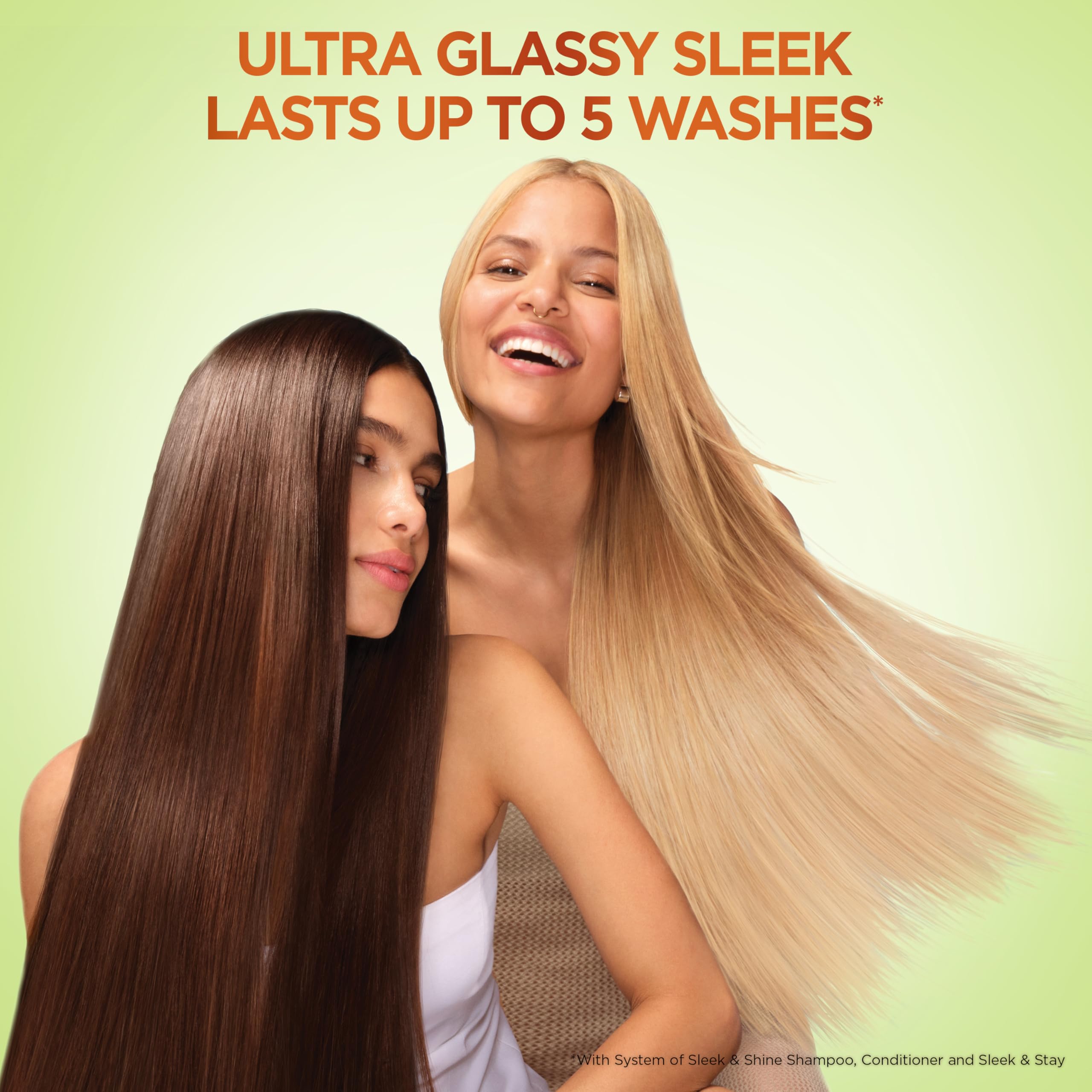 Condicionador Garnier Fructis acabado suave con brillo natural.