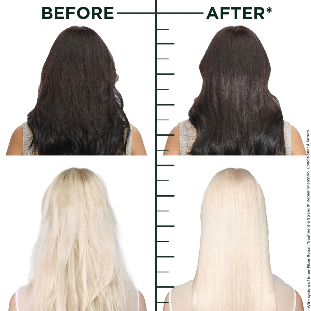 Garnier Fructis Fortalecimiento: etiqueta destacando sulfatos ausentes.