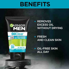 Espuma suave de Garnier para hombre limpia sin irritar.