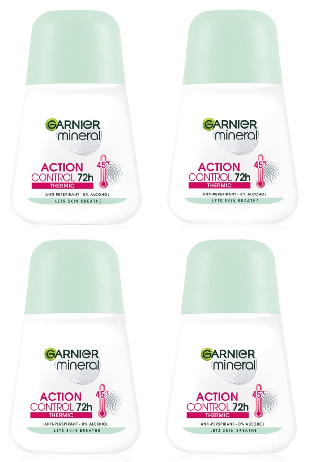 Garnier Rodillo mineral antitranspirante para mujeres, uso práctico y cómodo